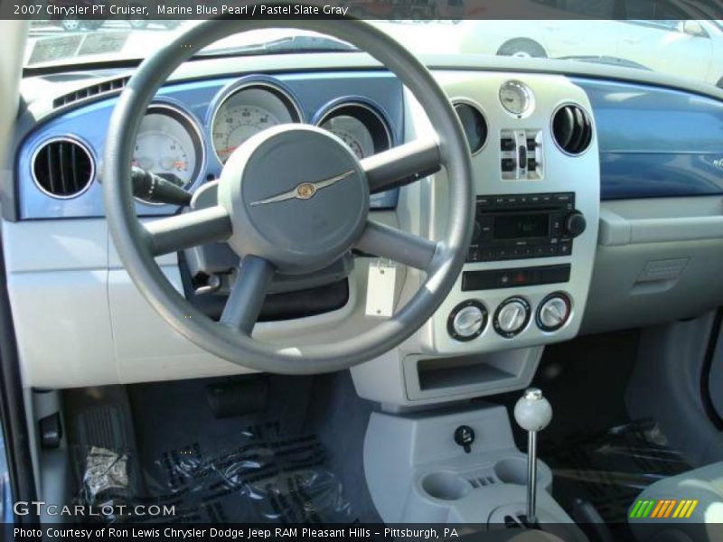 Marine Blue Pearl / Pastel Slate Gray 2007 Chrysler PT Cruiser