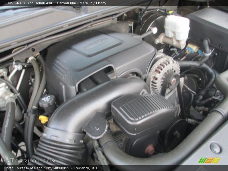 Carbon Black Metallic / Ebony 2009 GMC Yukon Denali AWD