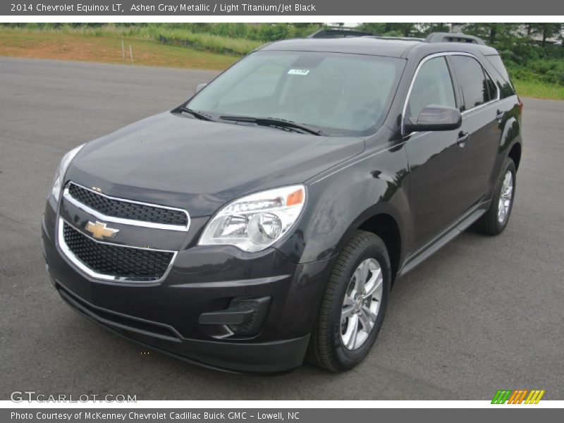 Ashen Gray Metallic / Light Titanium/Jet Black 2014 Chevrolet Equinox LT