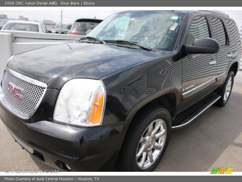 Onyx Black / Ebony 2008 GMC Yukon Denali AWD