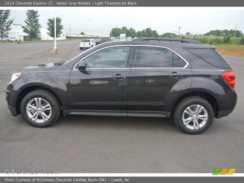 Ashen Gray Metallic / Light Titanium/Jet Black 2014 Chevrolet Equinox LT