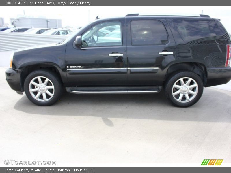 Onyx Black / Ebony 2008 GMC Yukon Denali AWD