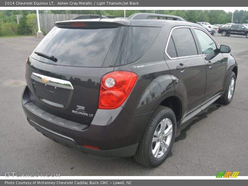 Ashen Gray Metallic / Light Titanium/Jet Black 2014 Chevrolet Equinox LT