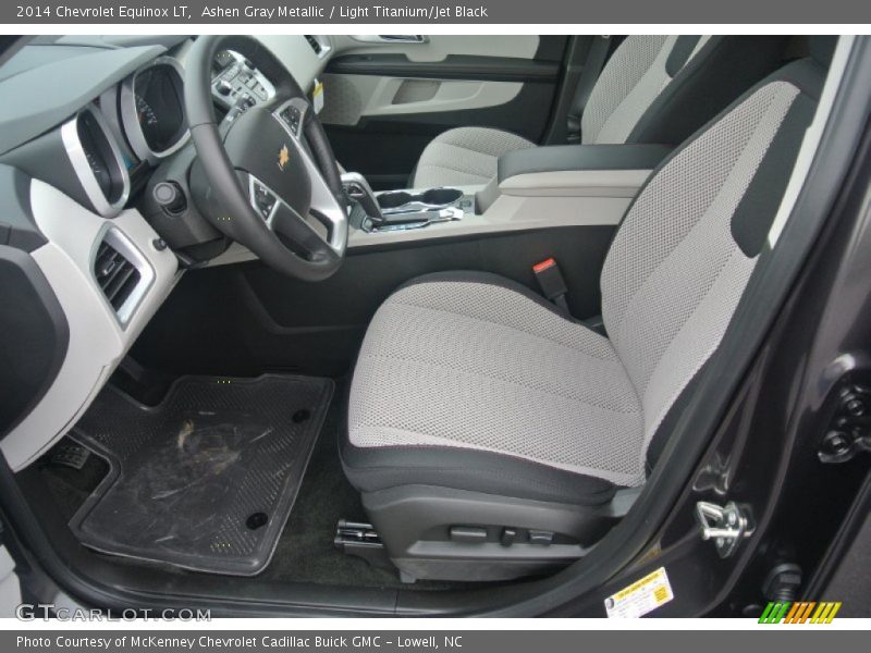 Ashen Gray Metallic / Light Titanium/Jet Black 2014 Chevrolet Equinox LT