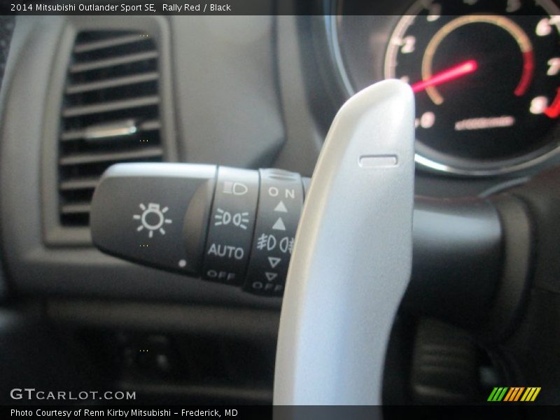 Rally Red / Black 2014 Mitsubishi Outlander Sport SE