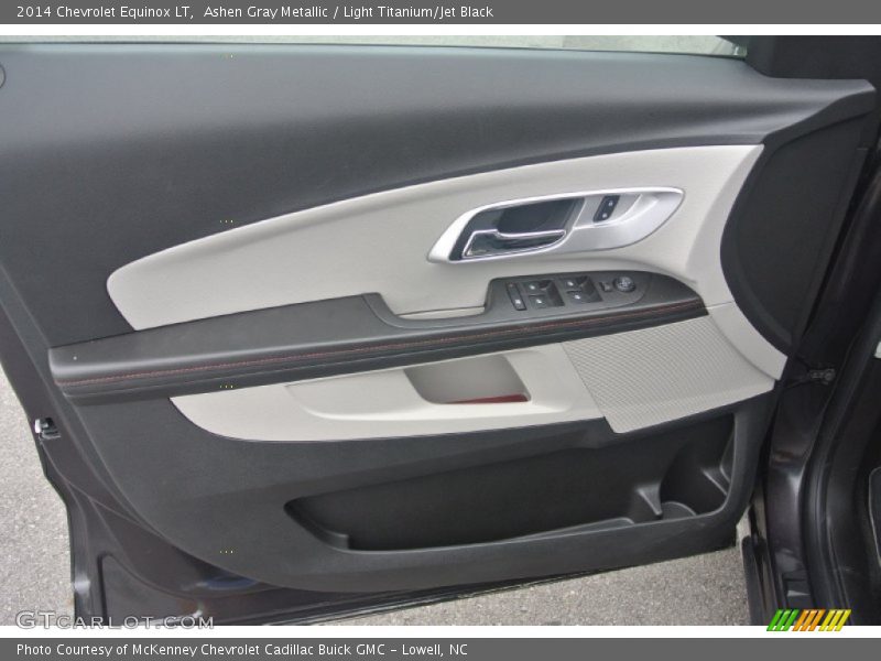 Ashen Gray Metallic / Light Titanium/Jet Black 2014 Chevrolet Equinox LT