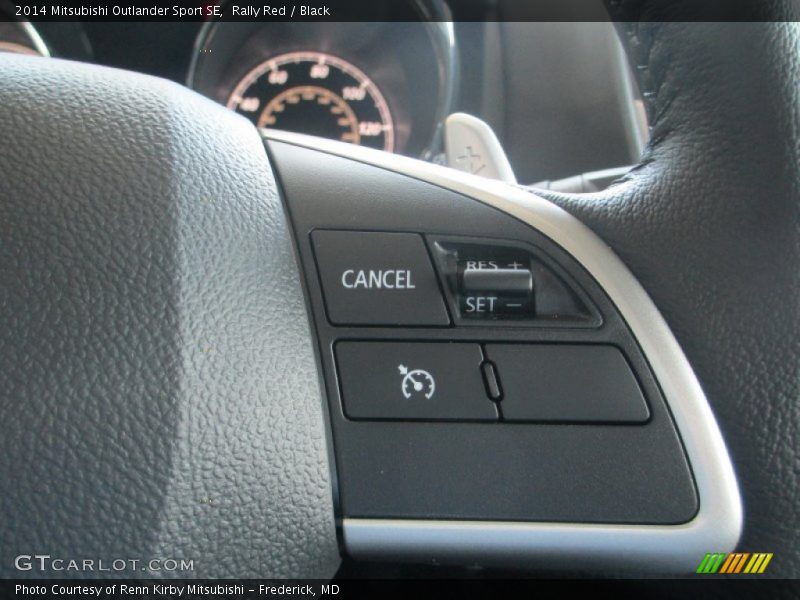 Rally Red / Black 2014 Mitsubishi Outlander Sport SE