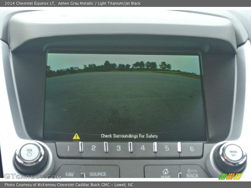 Ashen Gray Metallic / Light Titanium/Jet Black 2014 Chevrolet Equinox LT