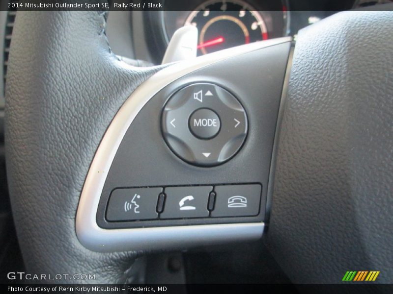 Rally Red / Black 2014 Mitsubishi Outlander Sport SE