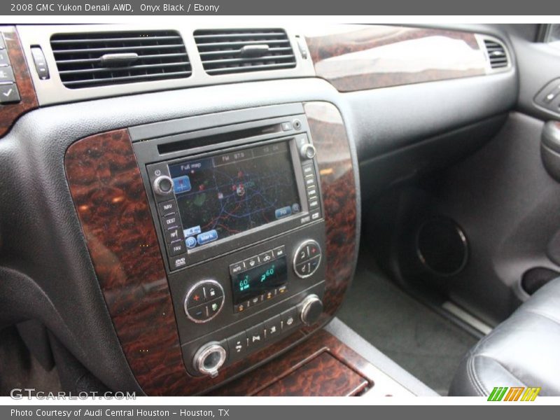 Onyx Black / Ebony 2008 GMC Yukon Denali AWD