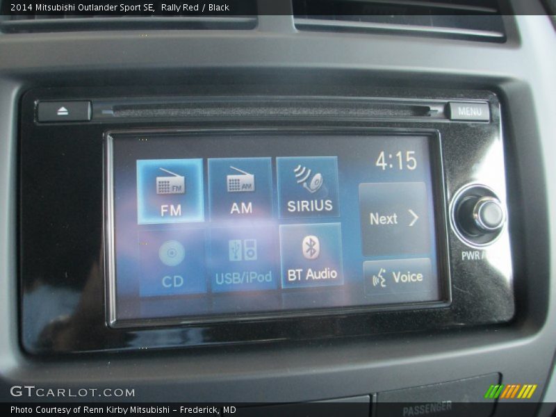Rally Red / Black 2014 Mitsubishi Outlander Sport SE
