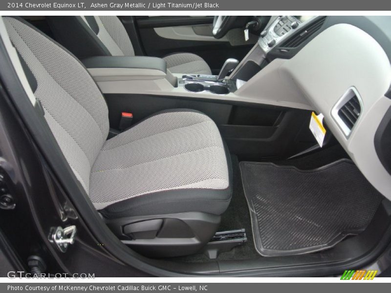 Ashen Gray Metallic / Light Titanium/Jet Black 2014 Chevrolet Equinox LT