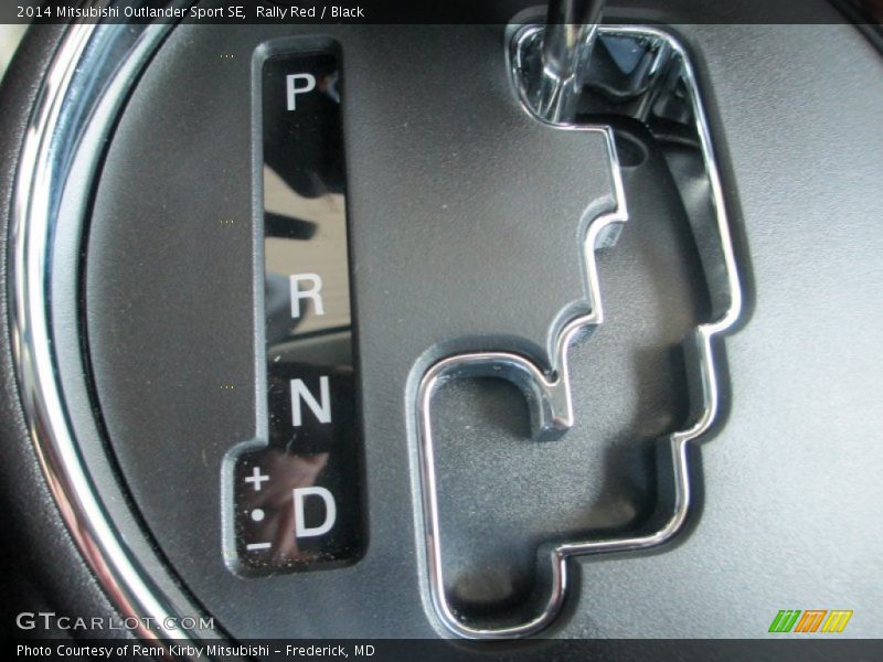 Rally Red / Black 2014 Mitsubishi Outlander Sport SE