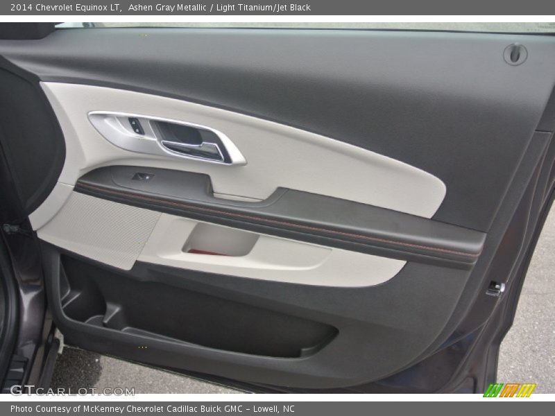 Ashen Gray Metallic / Light Titanium/Jet Black 2014 Chevrolet Equinox LT