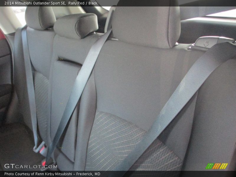 Rally Red / Black 2014 Mitsubishi Outlander Sport SE