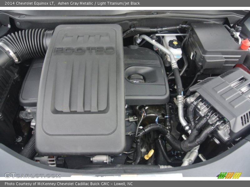 Ashen Gray Metallic / Light Titanium/Jet Black 2014 Chevrolet Equinox LT