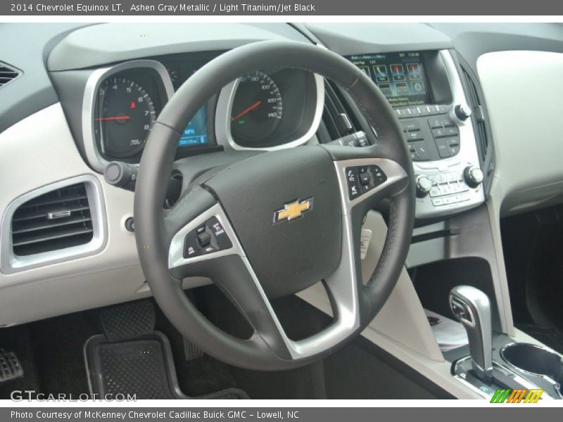 Ashen Gray Metallic / Light Titanium/Jet Black 2014 Chevrolet Equinox LT