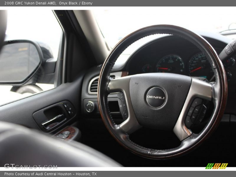 Onyx Black / Ebony 2008 GMC Yukon Denali AWD