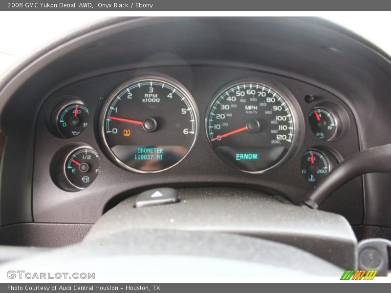 Onyx Black / Ebony 2008 GMC Yukon Denali AWD