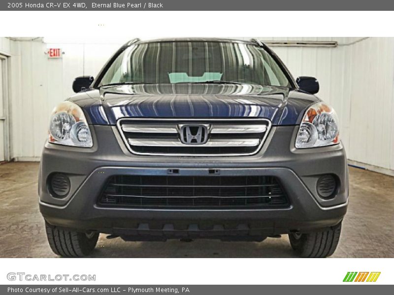 Eternal Blue Pearl / Black 2005 Honda CR-V EX 4WD