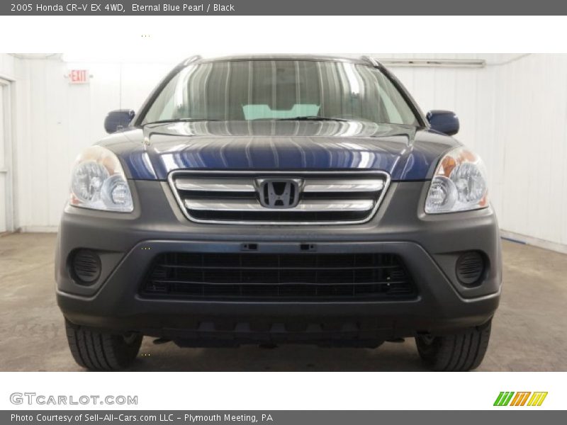 Eternal Blue Pearl / Black 2005 Honda CR-V EX 4WD