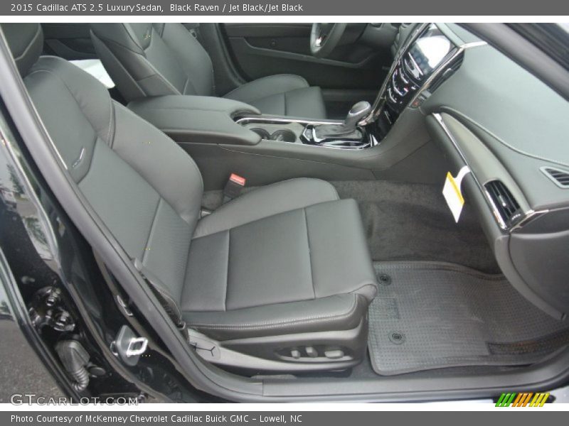 Black Raven / Jet Black/Jet Black 2015 Cadillac ATS 2.5 Luxury Sedan