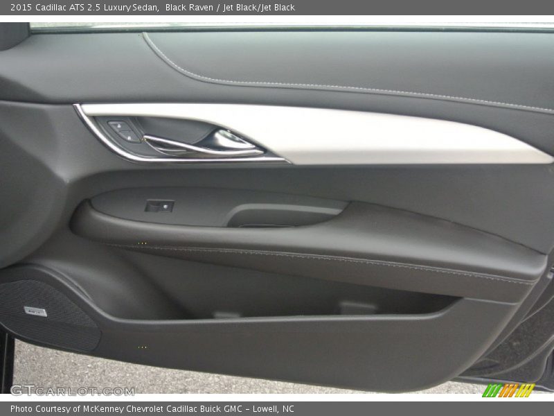 Black Raven / Jet Black/Jet Black 2015 Cadillac ATS 2.5 Luxury Sedan