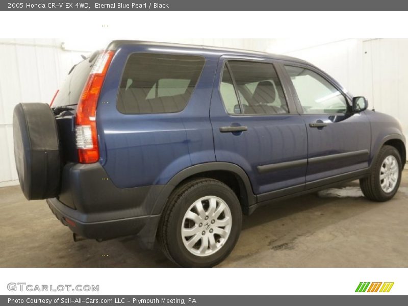 Eternal Blue Pearl / Black 2005 Honda CR-V EX 4WD