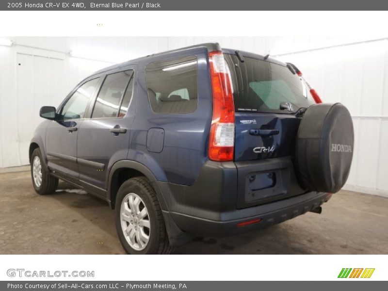 Eternal Blue Pearl / Black 2005 Honda CR-V EX 4WD