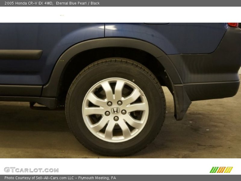 Eternal Blue Pearl / Black 2005 Honda CR-V EX 4WD