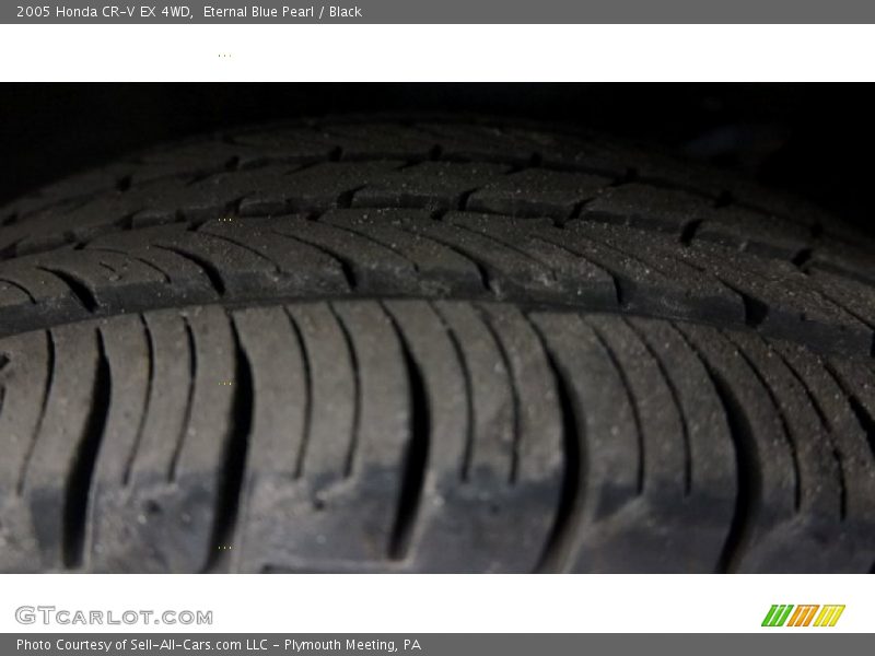 Eternal Blue Pearl / Black 2005 Honda CR-V EX 4WD