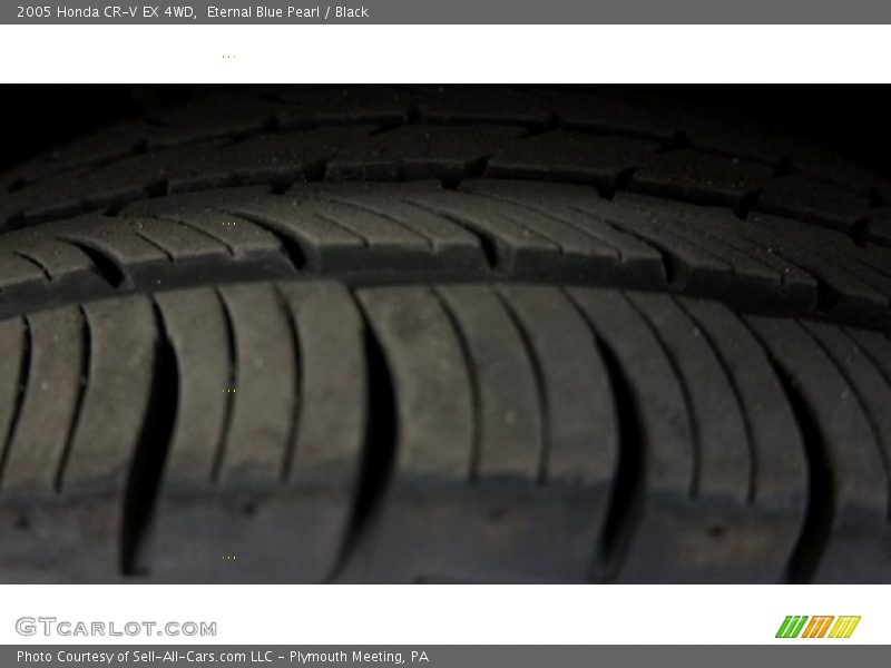 Eternal Blue Pearl / Black 2005 Honda CR-V EX 4WD
