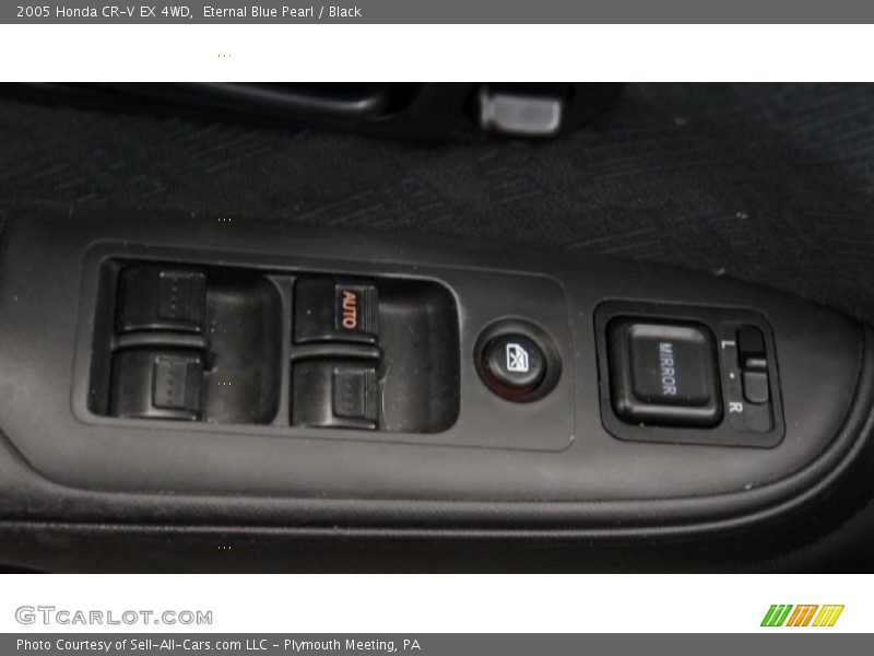 Eternal Blue Pearl / Black 2005 Honda CR-V EX 4WD