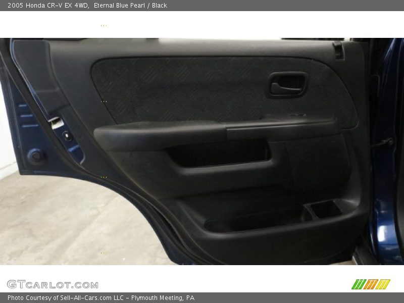 Eternal Blue Pearl / Black 2005 Honda CR-V EX 4WD