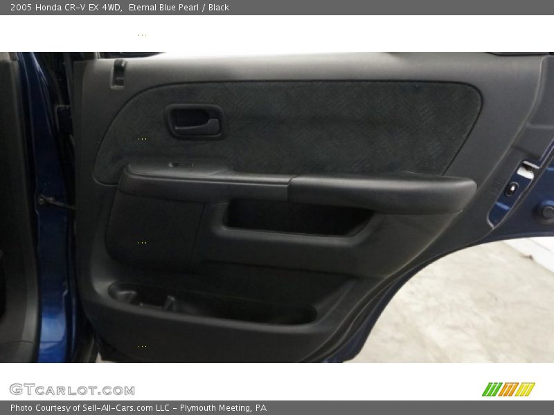 Eternal Blue Pearl / Black 2005 Honda CR-V EX 4WD