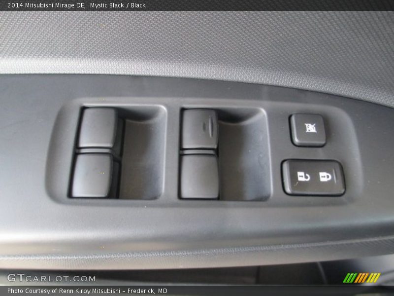 Mystic Black / Black 2014 Mitsubishi Mirage DE
