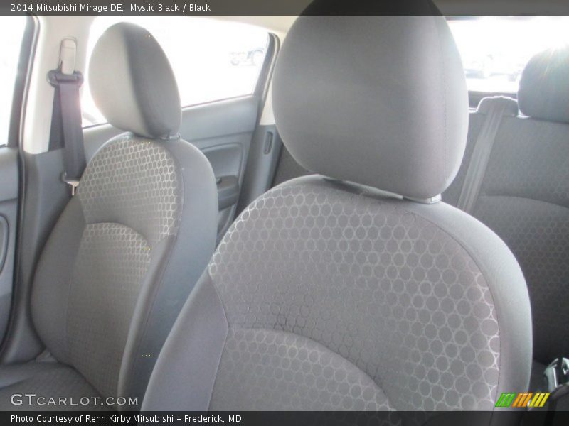 Mystic Black / Black 2014 Mitsubishi Mirage DE