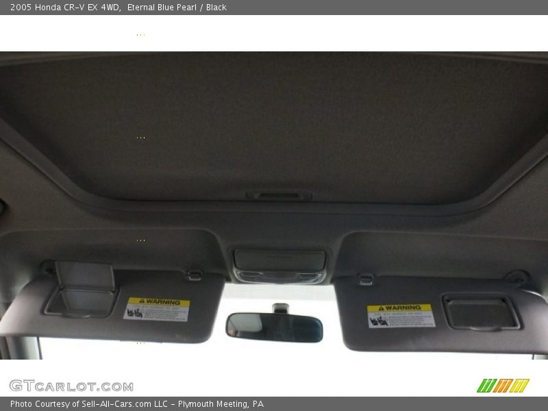 Eternal Blue Pearl / Black 2005 Honda CR-V EX 4WD