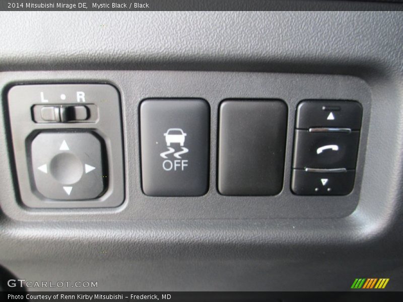 Mystic Black / Black 2014 Mitsubishi Mirage DE