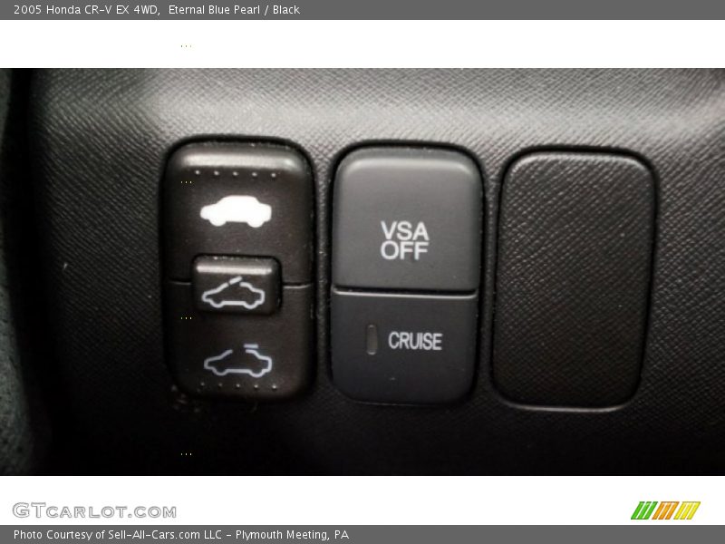 Eternal Blue Pearl / Black 2005 Honda CR-V EX 4WD