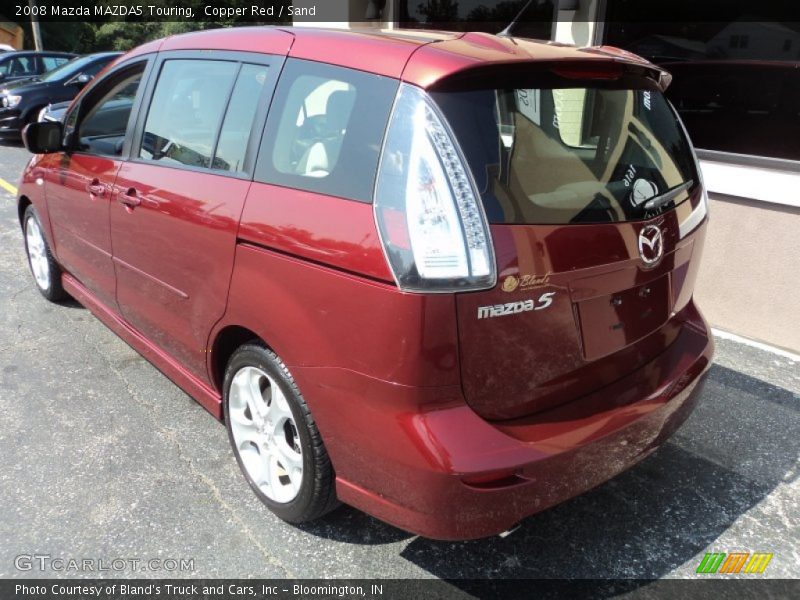 Copper Red / Sand 2008 Mazda MAZDA5 Touring