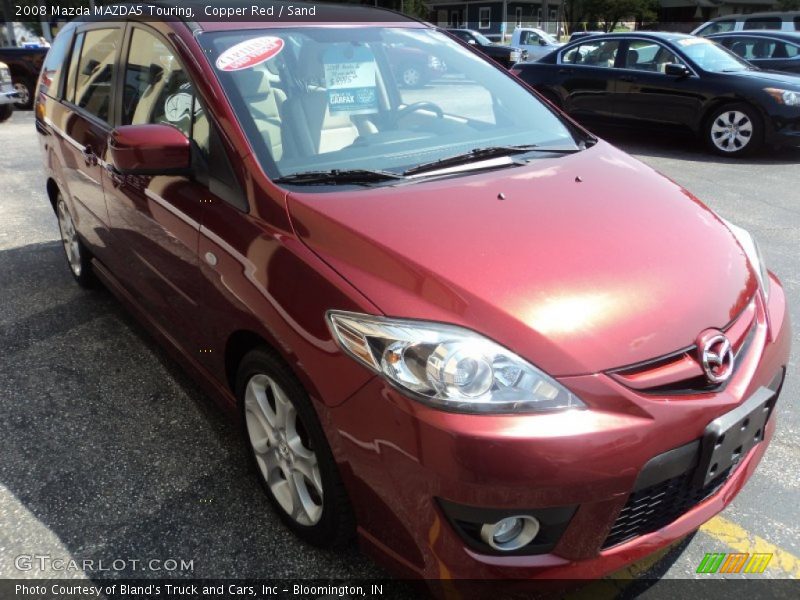 Copper Red / Sand 2008 Mazda MAZDA5 Touring