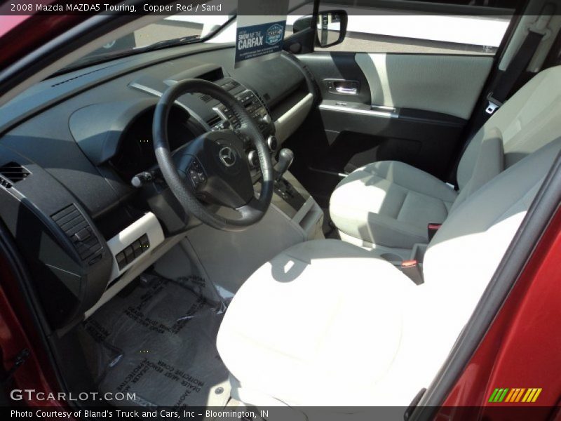 Copper Red / Sand 2008 Mazda MAZDA5 Touring