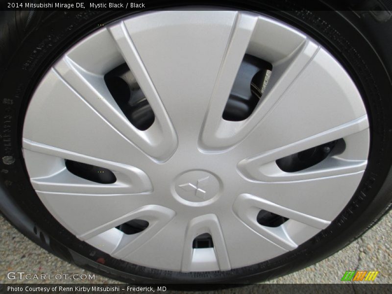 Mystic Black / Black 2014 Mitsubishi Mirage DE