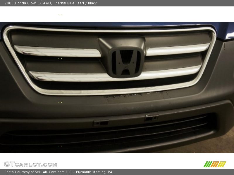Eternal Blue Pearl / Black 2005 Honda CR-V EX 4WD