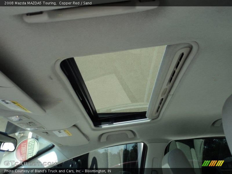 Copper Red / Sand 2008 Mazda MAZDA5 Touring