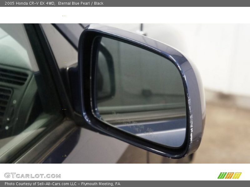 Eternal Blue Pearl / Black 2005 Honda CR-V EX 4WD