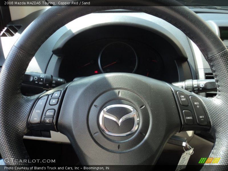 Copper Red / Sand 2008 Mazda MAZDA5 Touring