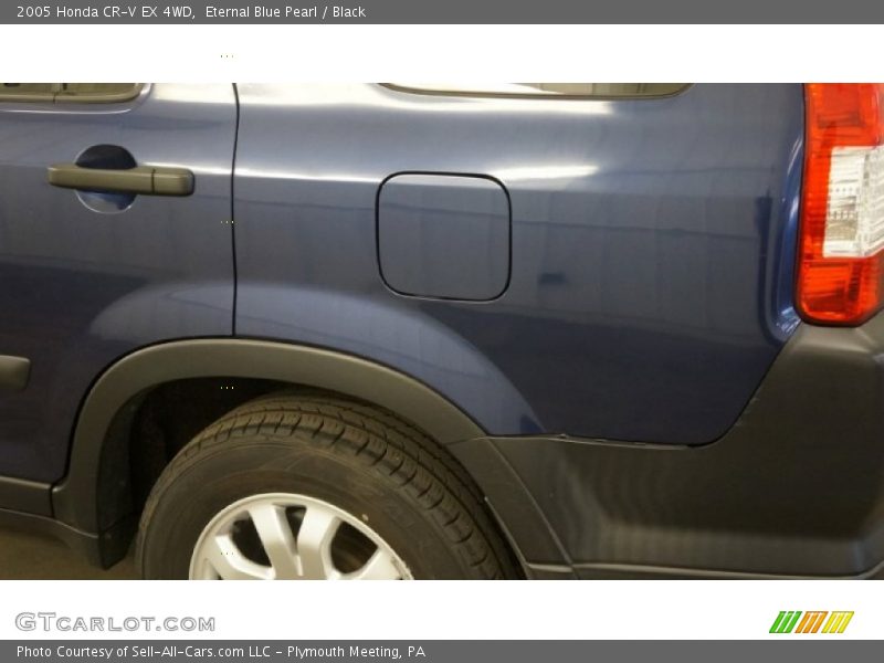Eternal Blue Pearl / Black 2005 Honda CR-V EX 4WD
