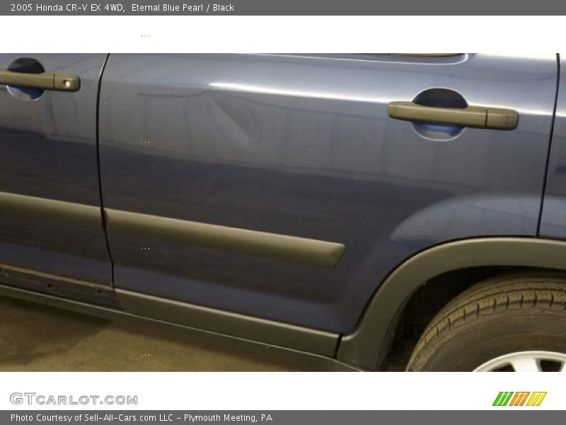 Eternal Blue Pearl / Black 2005 Honda CR-V EX 4WD